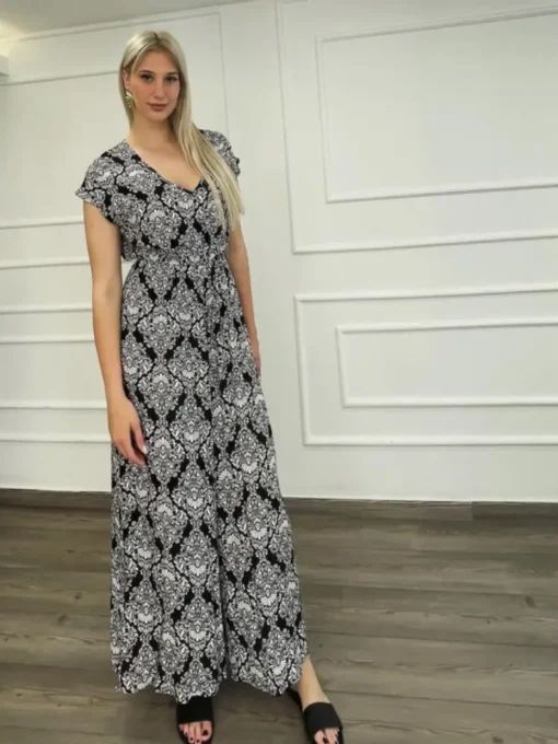 Φόρμα ολόσωμη plus size V1125