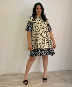 Plus size Φόρεμα V31421
